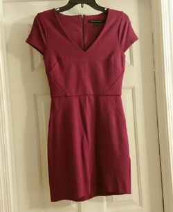 French connection dress size 4- 6 purple pink