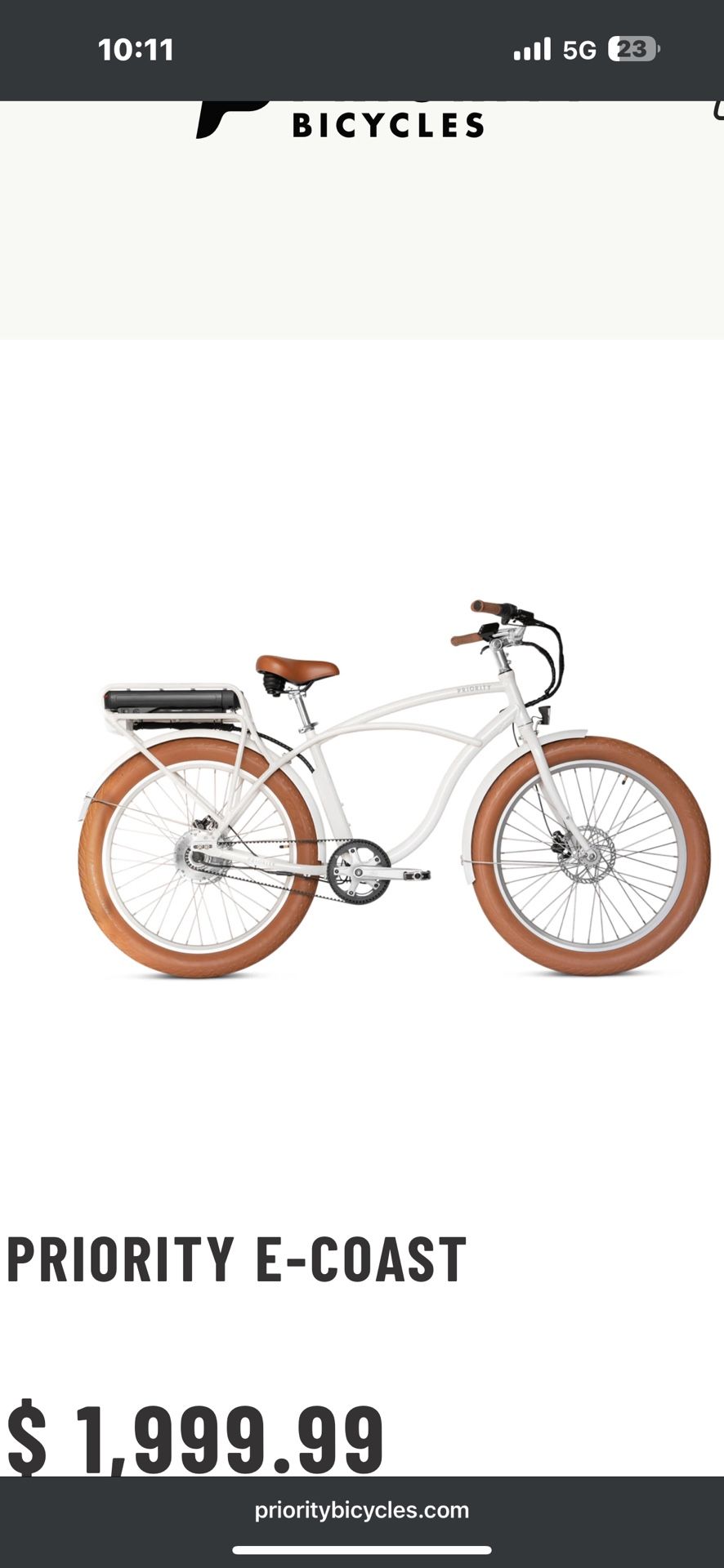 Priority E bike