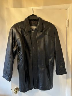 Vintage Design Assets Leather Jacket Size Small