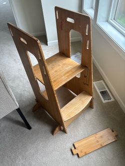 Kitchen helper stool