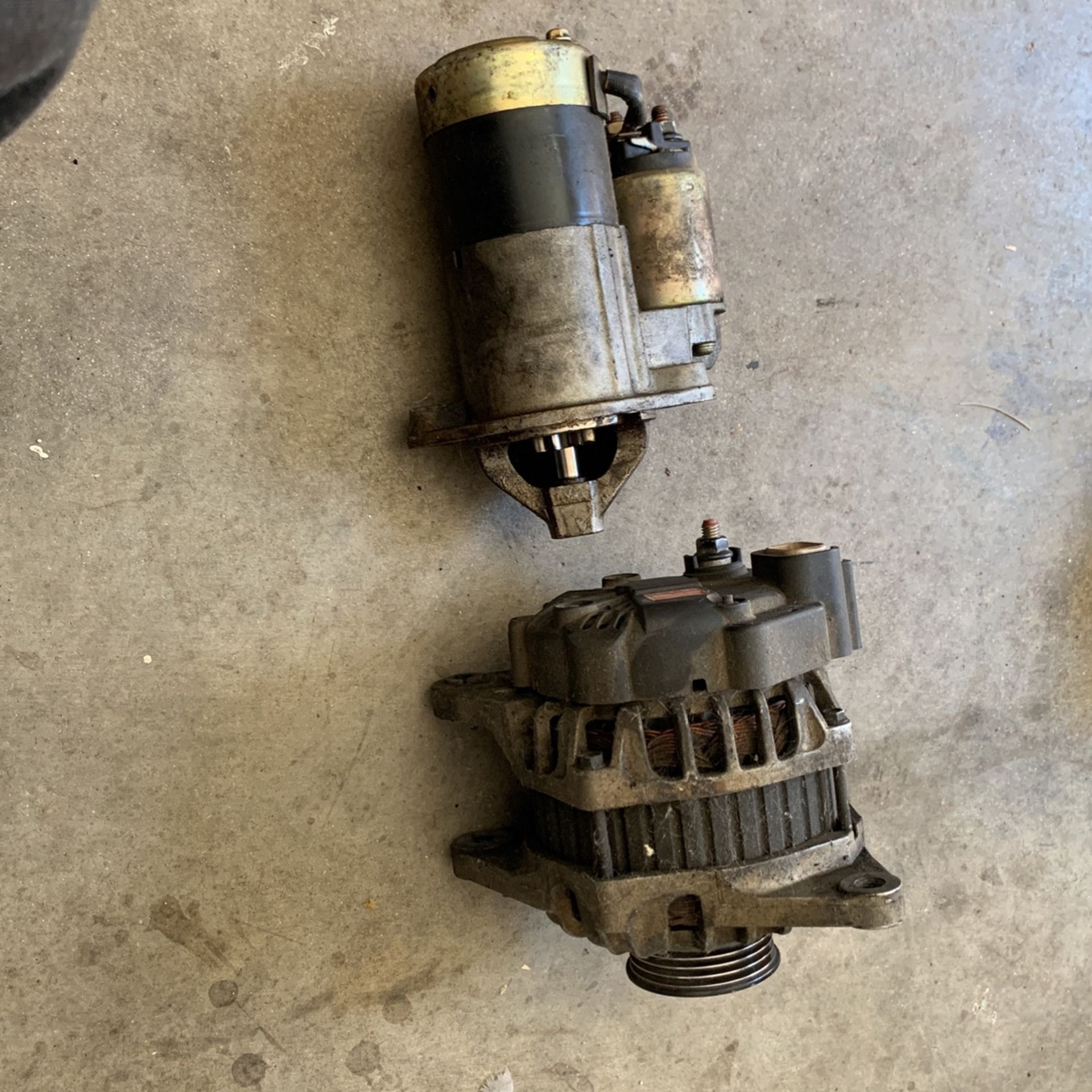 2006 Hyundai Elantra Starter And Alternator