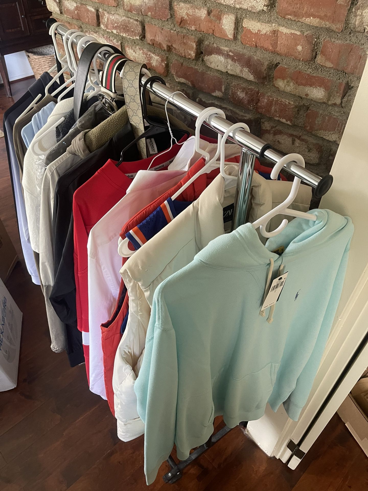 Rack Of Clothing For $150