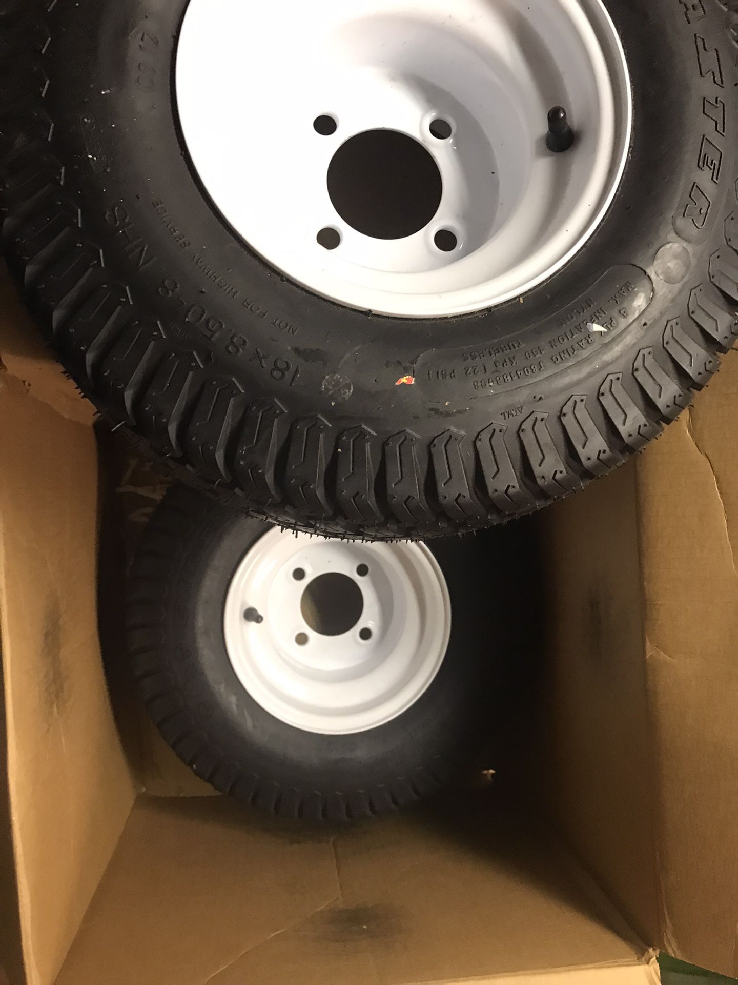 Grass master Turf 4 Ply Tires Set Of 2