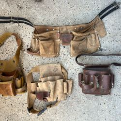 Leather Work Belts