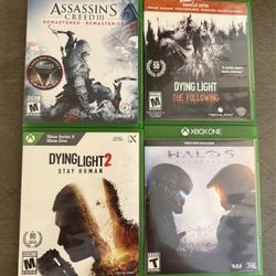 Xbox One Games $15 Each 