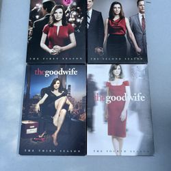 The Goodwife Seasons 1-4 DVDs 
