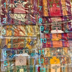 Wholesale/Resale Lot of Exotic Imported Scarves and Shawls (Business Inventory Liquidation)