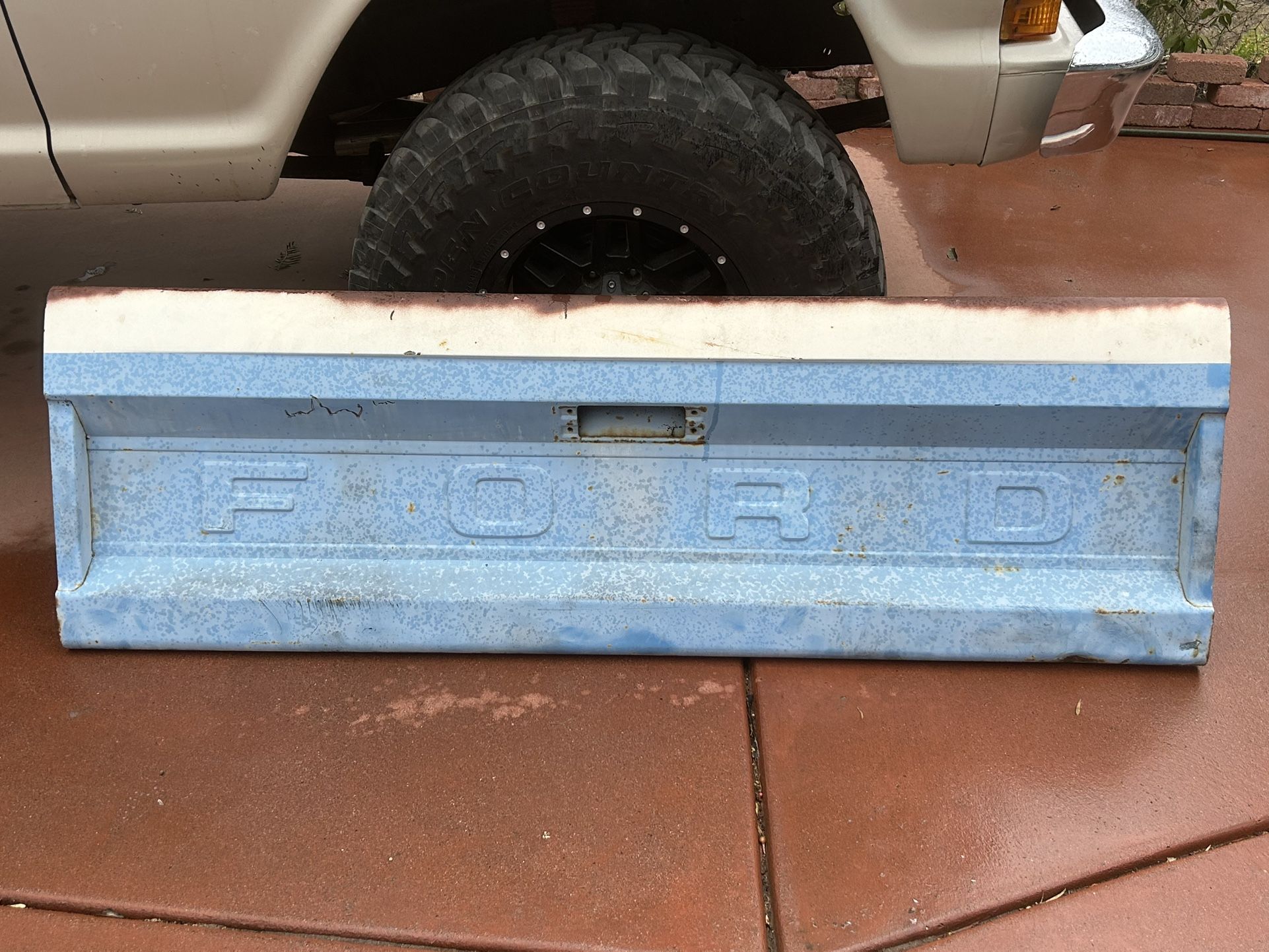 66 Ford Tailgate 