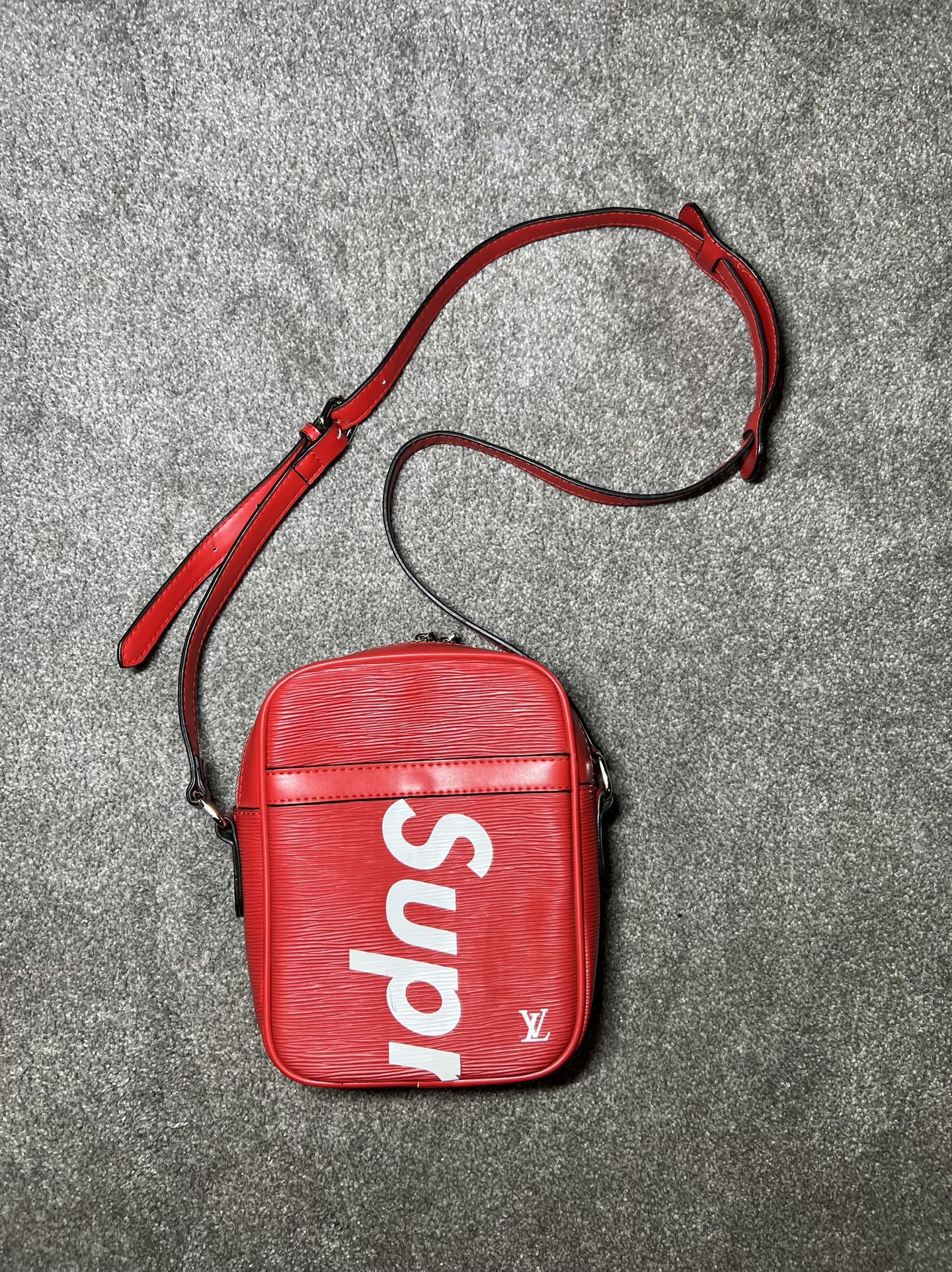Supreme Small Red Crossbody Bag