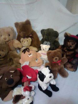 Stuff Animals $2 to $4