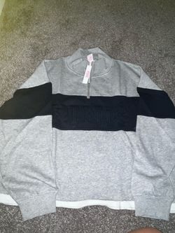 PINK Quarter-Zip Sweatshirt