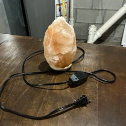 Broken Himalayan Salt Lamp