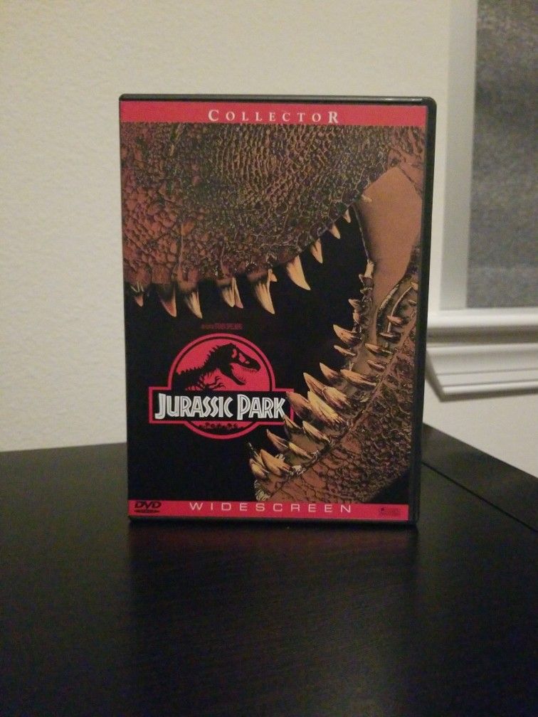 Region 2 Pal DVD Jurassic Park, Like New, Tested