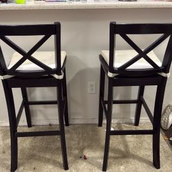 Solid Wooden Barstools