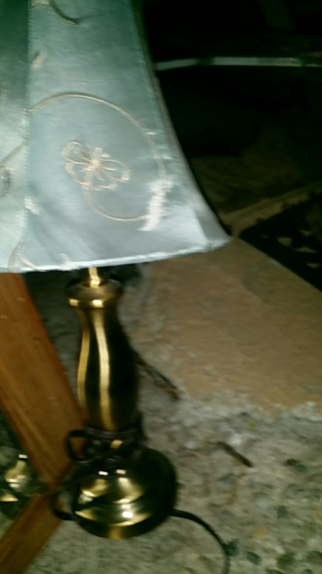 Little brass lamp