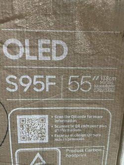 Samsung - 55” Class S95F Series OLED 4K UHD SamsungVision AI Smart Tizen TV