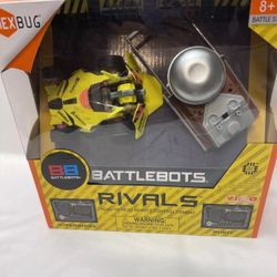 HEXBUG Battlebots Rivals Hypershock & Rusty Head to Head Remote Control NEW 8+