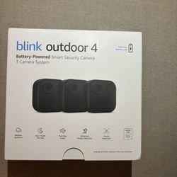 Blink Camera 3 Pack Sealed 