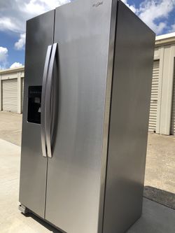Whirlpool stainless steel refrigerator
