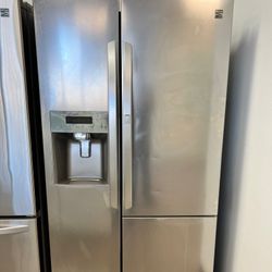 Kenmore Stainless Steel Insta View Refrigerator 