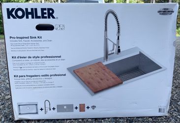 Kohler Pro-Inspired Sink Kit