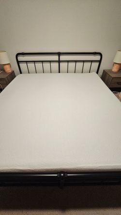 King Mattress and Bedframe