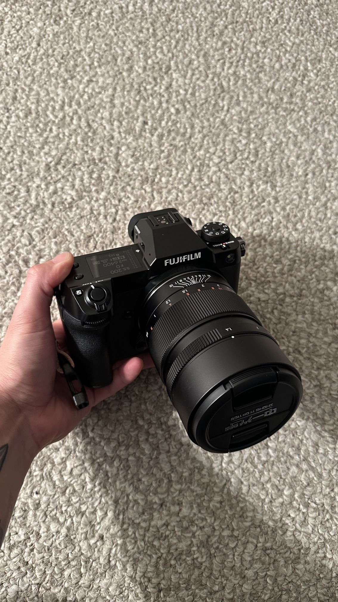 Fujifilm GFX 50Sii with brand new Mitakon 65mm