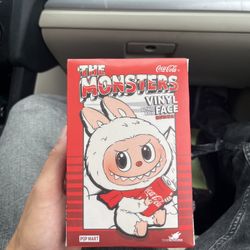 Vinyl Face Labubu CocaCola Unopened 