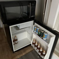 Mini fridge perfect for cold beer