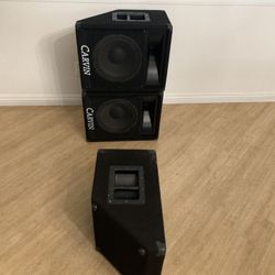 CARVIN 12" PASSIVE SPEAKERS/ SUBWOOFER 