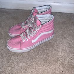 Pink Hightop Vans