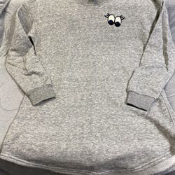 Forever 21 Pretty eye long sweatshirt. Small 