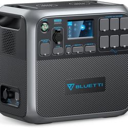 BLUETTI AC200P Portable Power Station, 2000Wh LiFePO4 Battery Backup w/ 6 2000W AC Outlets (4800W Peak), Solar Generator for Outdoor Camping, RV Trave