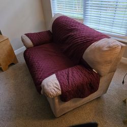 Love Seat Couch w/cover