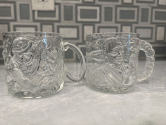 Batman Forever Glass Mugs 
