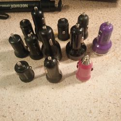 Car Chargers  12 Altogether