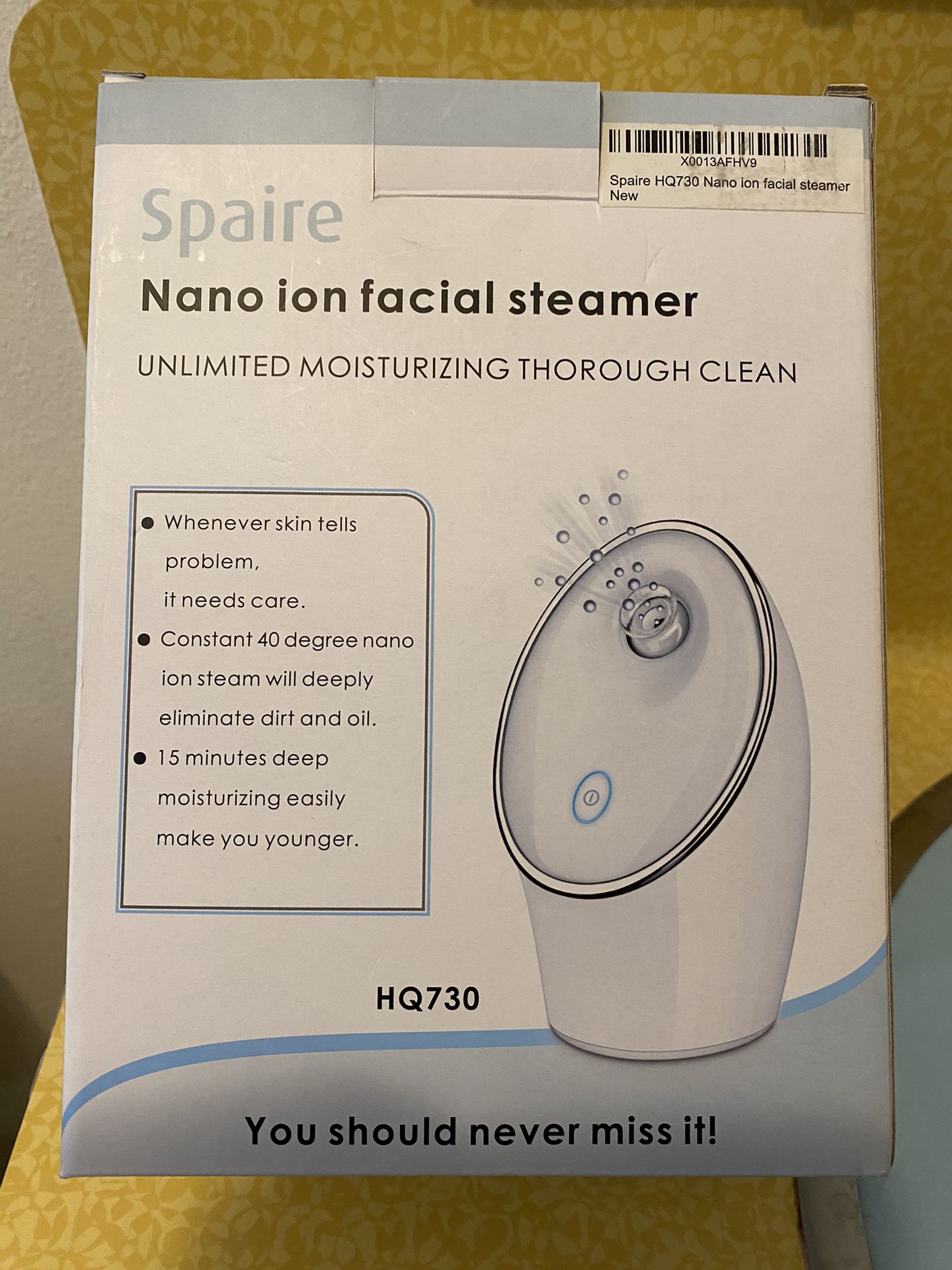 Nano Ion Facial Steamer