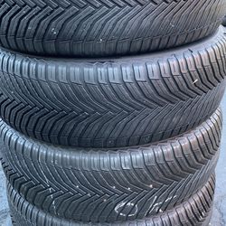4 Llantas Usadas Michelin Crossclimate 235/55/20 $250 Las 4