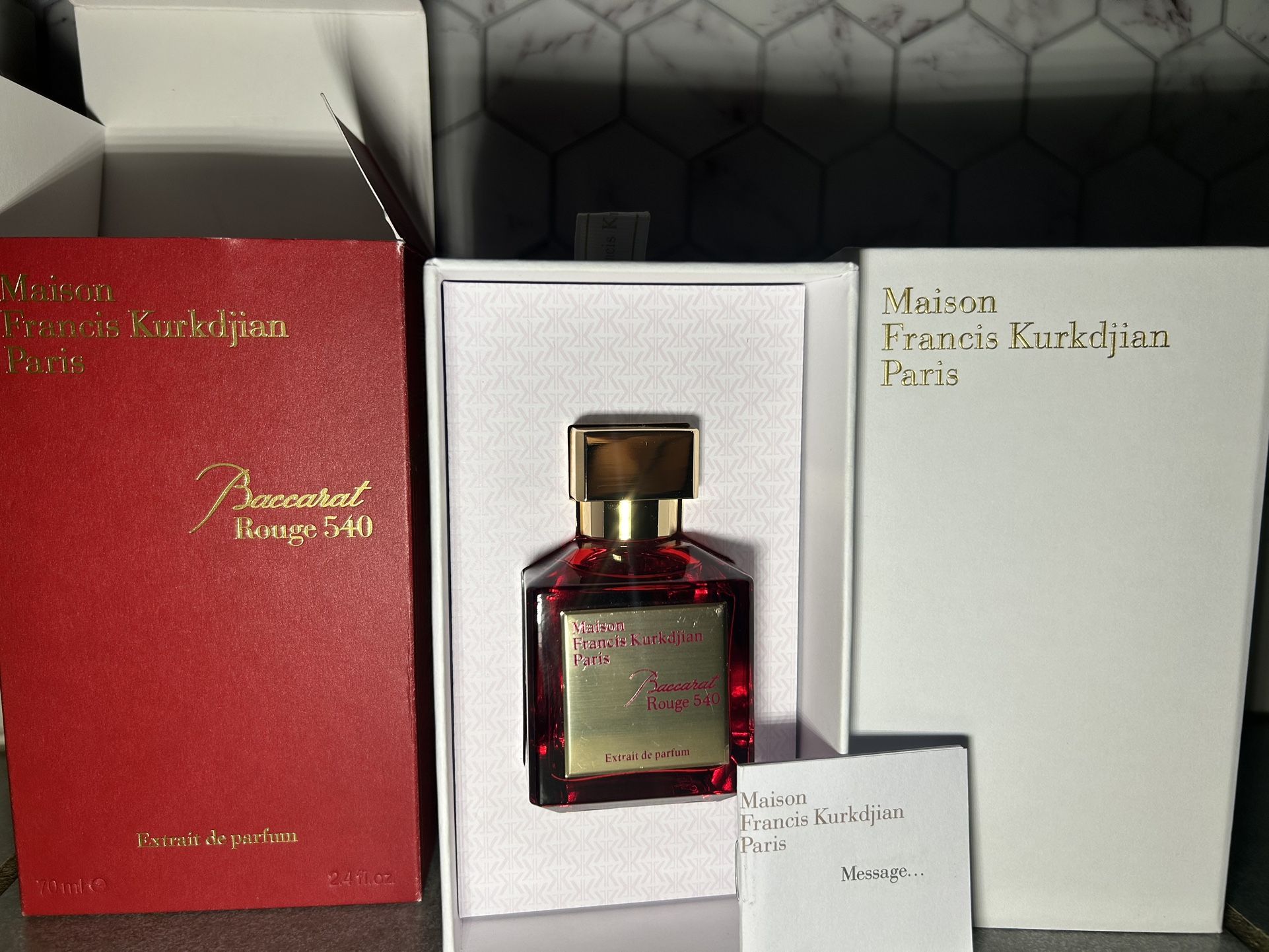 Baccarat Rouge 540 Extrait de parfum