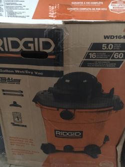 Vacuum Ridgid 16 gallon