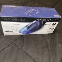 Samsonite High Powered Car Vac w/Attachment - Open Box (tested)
