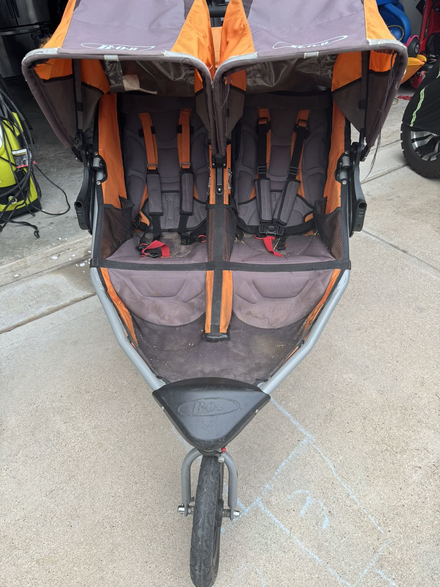 Double bob stroller