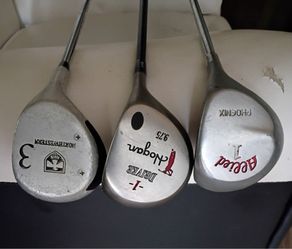 Variety  set of three RH golfing woods