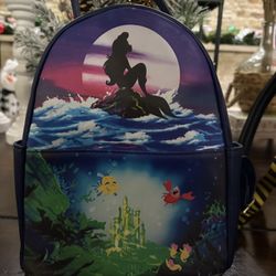 Ariel and Friends Loungefly Mini Backpack