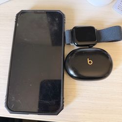 iPhone 13 Pro Max watch and beats