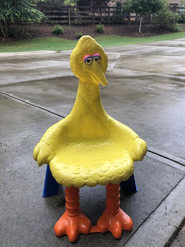 Big Bird Toddler Chair For Sale In Cumming Ga Offerup