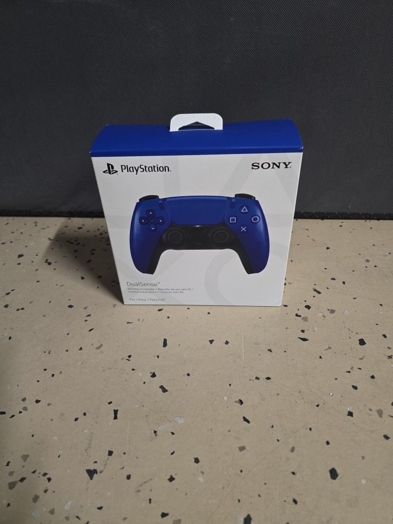 Blue  DualSense PS5 controller 
Brand new  in box