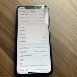 iPhone XS 64Gbs UNLOCKED 