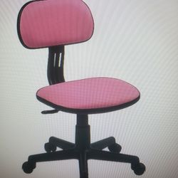 Open Box Brand New Student Task Pink Chair By OSP Design