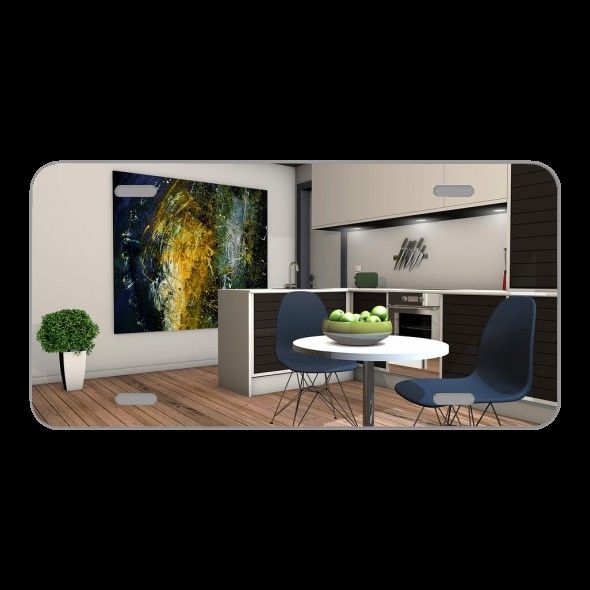 License Plate Novelty Car Front Kitchen Living Room Apartment